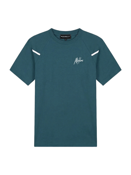 Malelions Sport Counter T-Shirt - Cyan
