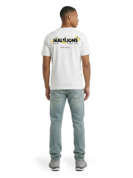 Malelions Limone Di Capri T-Shirt - White