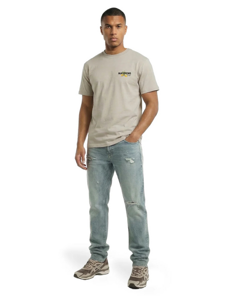 Malelions Malelions Limone Di Capri T-Shirt - Light Taupe