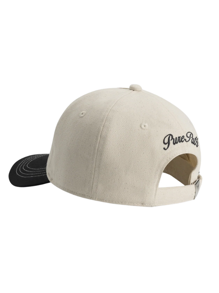 Pure Path Emblem Cap - Dark Navy Pure Path Pure Path Emblem Cap - Dark Navy