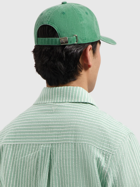 Pure Path Pure Path Washed Cap - Emerald