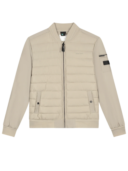 Pure Path Pure Path Softshell Padded Jacket - Sand