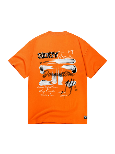 JorCustom PRE-ORDER JorCustom KD-Artist2.0 Loose Fit T-Shirt - oranje