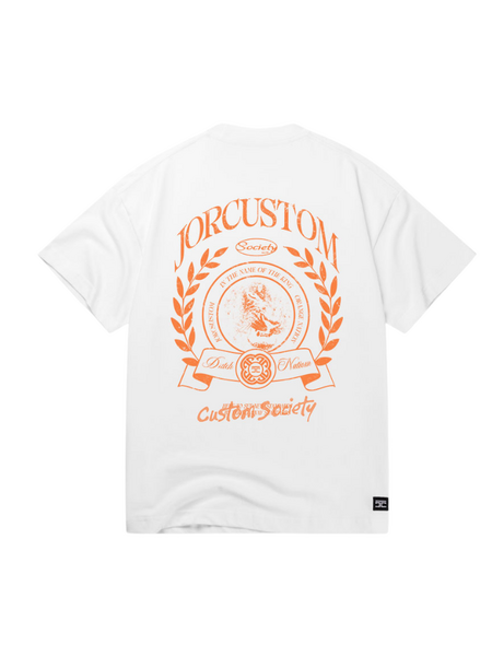 JorCustom JorCustom DutchNation Loose Fit T-Shirt - White