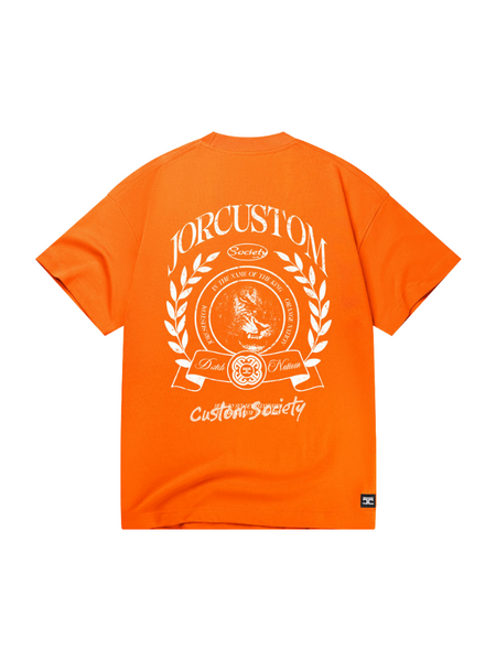 JorCustom JorCustom DutchNation Loose Fit T-Shirt - Oranje