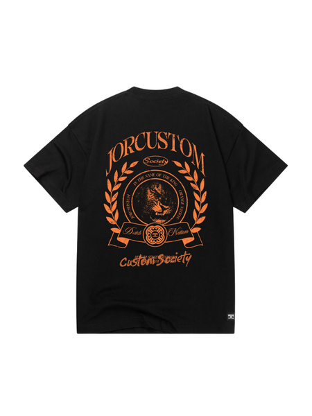 JorCustom PRE-ORDER JorCustom DutchNation Loose Fit T-Shirt - Black