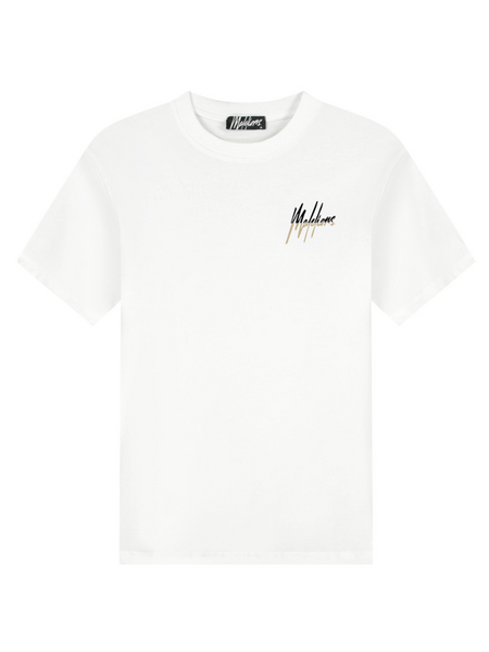 Malelions Malelions Split T-Shirt - White