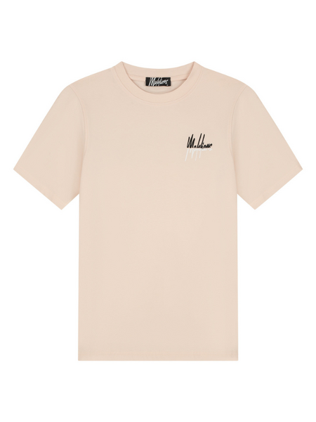 Malelions Malelions Split T-Shirt - Light Pink