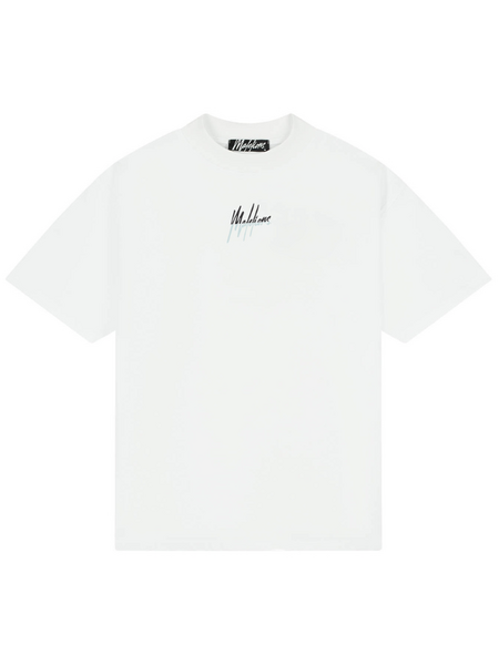 Malelions Malelions Oversized Split T-Shirt - White