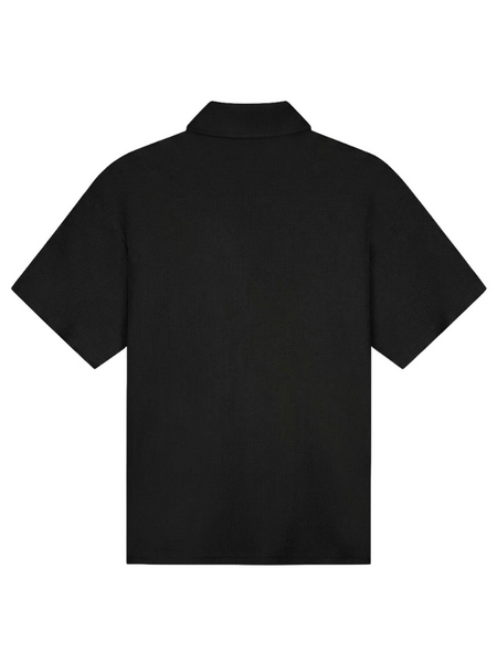 Malelions Malelions Emblem Seersucker Shirt - Black