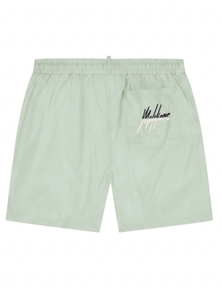 Malelions Malelions Split Swim Shorts - Pale Green