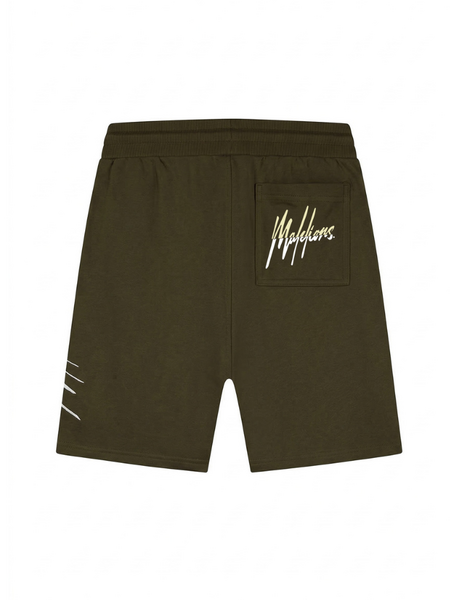 Malelions Malelions Split Shorts - Vintage Green
