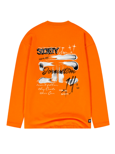 JorCustom PRE-ORDER JorCustom KD-Artist2.0 Longsleeve T-Shirt - oranje