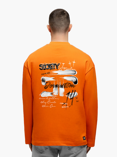 PRE-ORDER JorCustom KD-Artist2.0 Longsleeve T-Shirt - oranje