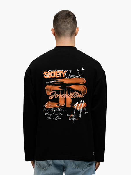 PRE-ORDER JorCustom KD-Artist2.0 Longsleeve T-Shirt - Black