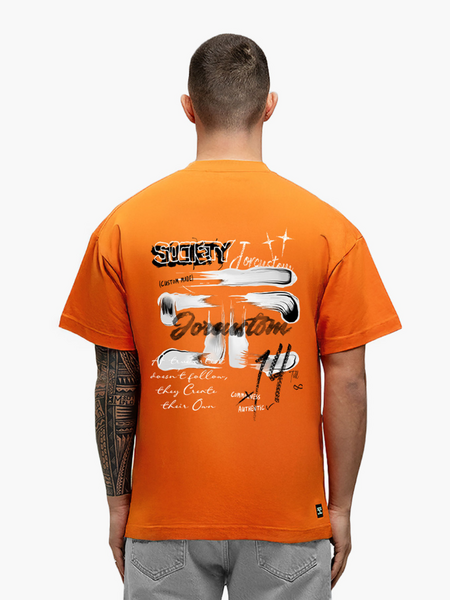 JorCustom KD-Artist2.0 Loose Fit T-Shirt - Oranje