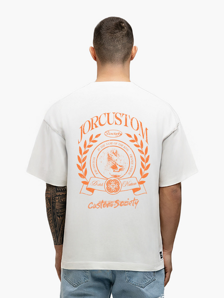 JorCustom DutchNation Loose Fit T-Shirt - White