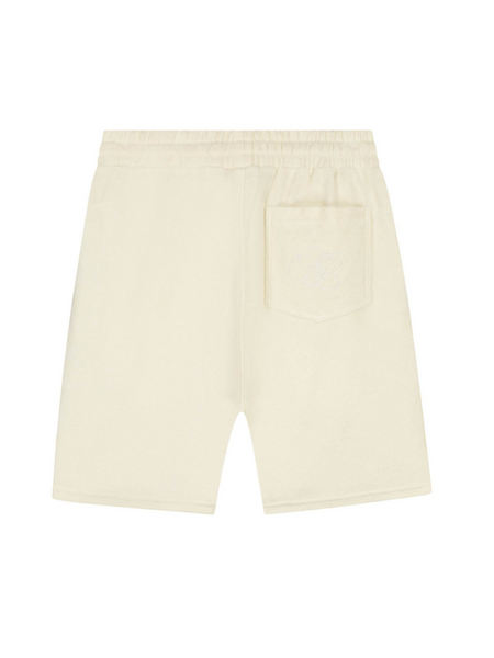 Malelions Malelions Emblem Towelling Short - Off-White