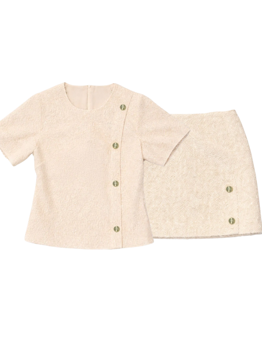 Nikkie Nikkie Phana Combi-Set - Cream