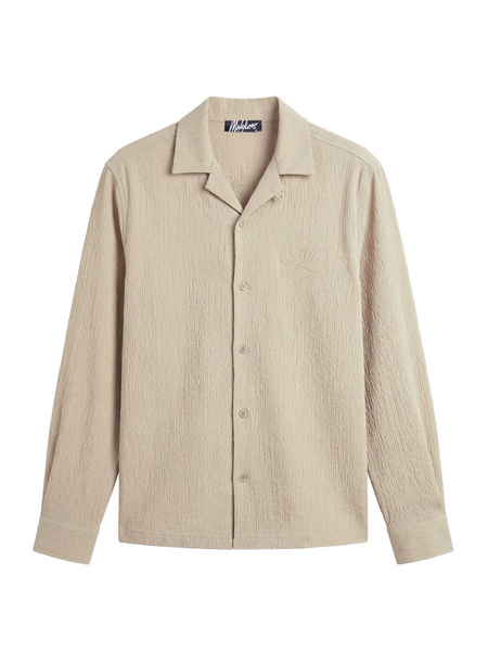 Malelions Malelions Emblem Seersucker Long - Light Taupe