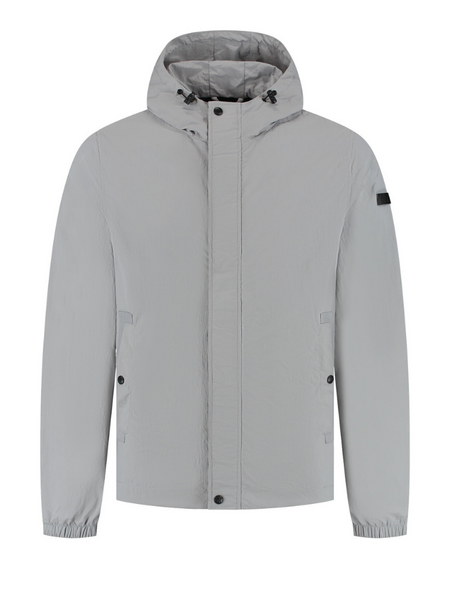 Malelions Malelions Nylon Windbreaker - Pearl Grey