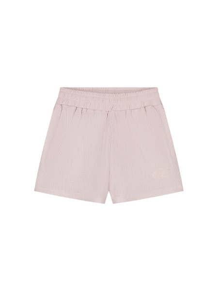 Malelions Women Seersucker Shorts - Soft Pink