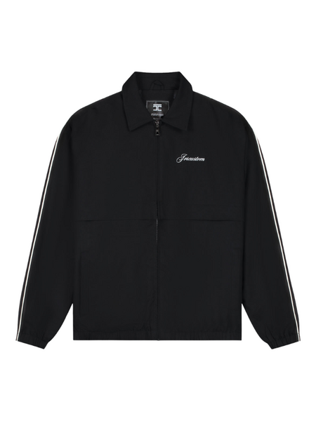 JorCustom Script Tracksuit Jacket - Black