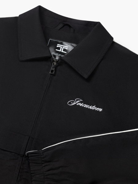 JorCustom JorCustom Script Tracksuit Jacket - Black
