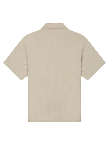 Malelions Malelions Kids Ribbed Script Shirt - Cream
