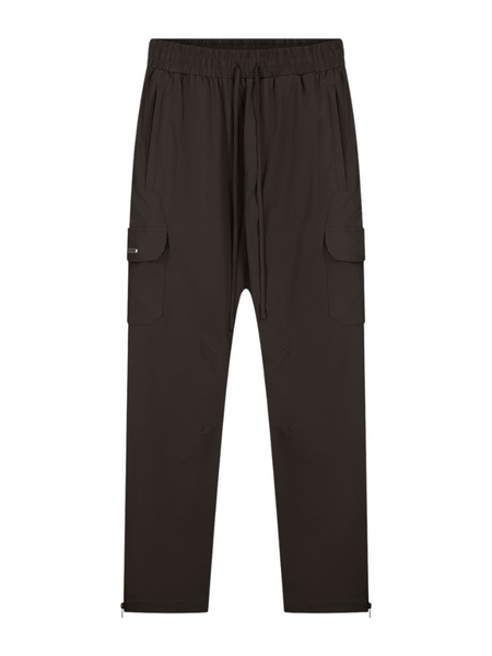JorCustom Cargo Zip Pants - Brown