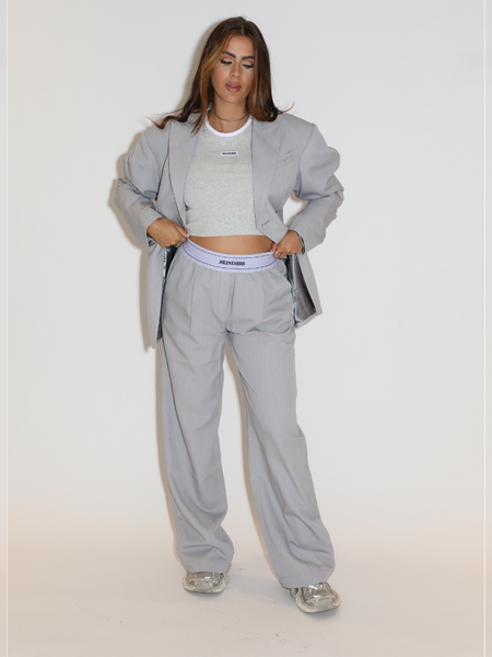 Reinders Indi Pants - Light Grey Melange