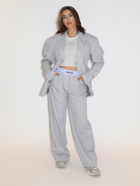 Reinders Reinders Indi Pants - Light Grey Melange