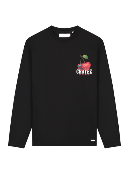 Croyez Croyez Cerise D'Amour Longsleeve - Black