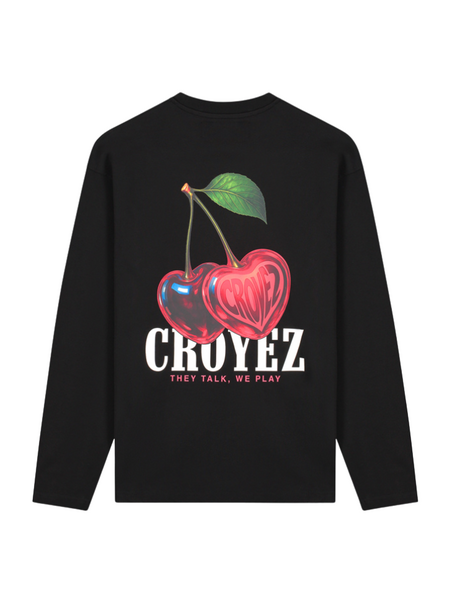 Croyez Cerise D'Amour Longsleeve - Black