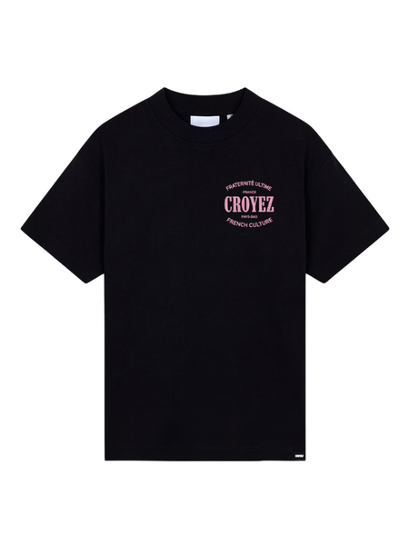 Croyez Croyez Stamp T-Shirt - Black