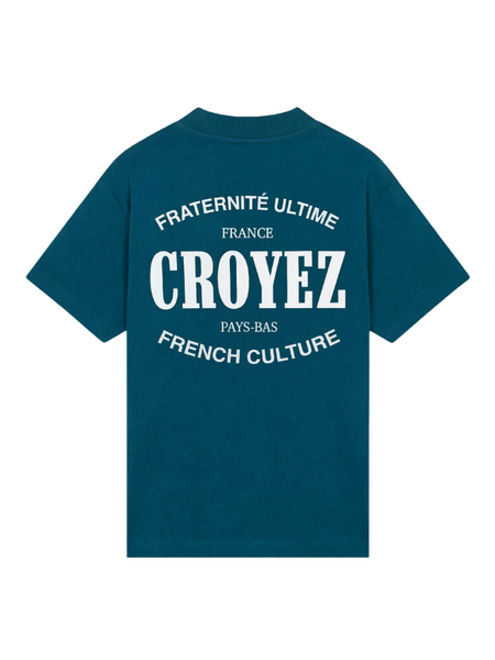 Croyez Stamp T-Shirt - Dark Teal