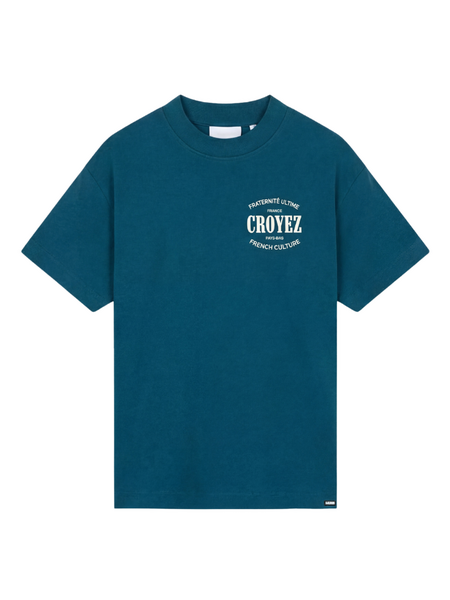 Croyez Croyez Stamp T-Shirt - Dark Teal