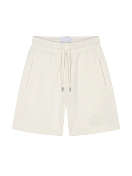 Croyez Original Fraternite Shorts - Off-White