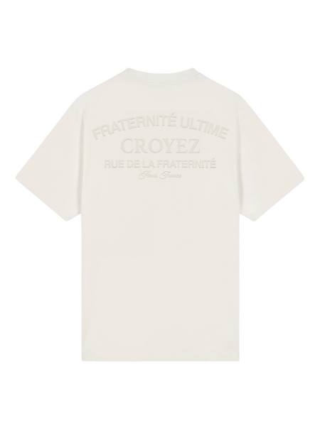 Croyez Original Fraternite T-Shirt - Off-White