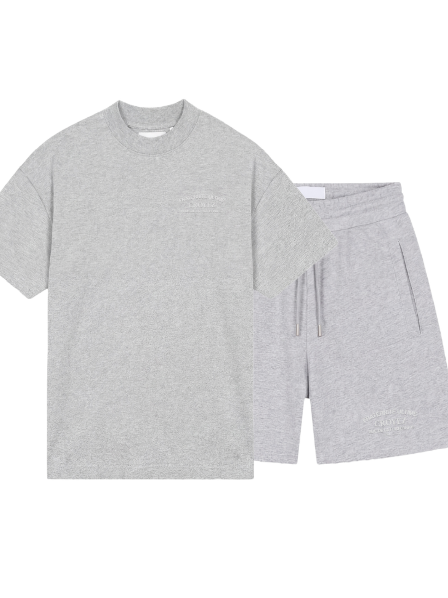 Croyez Croyez Original Fraternite Combi-Set - Grey Melange