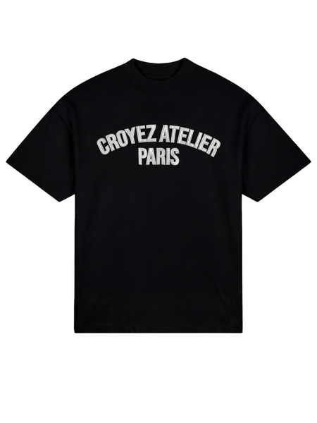 Croyez Croyez Heavyweight Atelier T-Shirt - Black