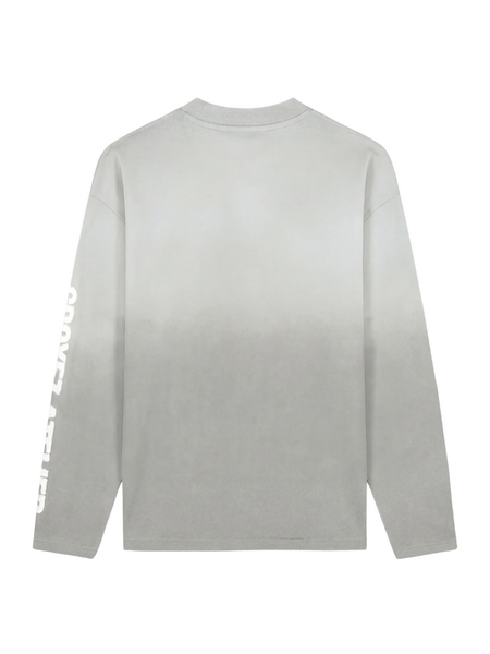Croyez Croyez Women Sprayed Atelier Longsleeve - Light Grey