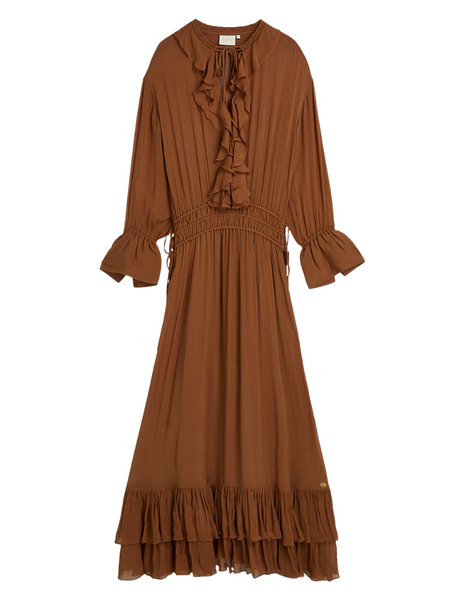 Josh V Josh V Gisele Dress - Mocha Brown