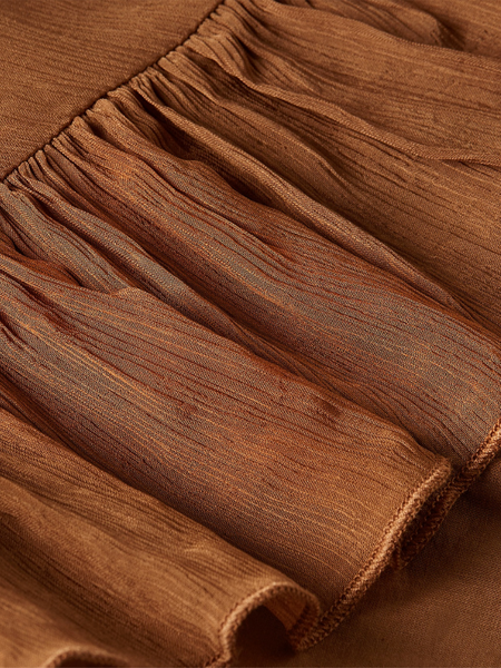 Josh V Josh V Oiva Blouse - Mocha Brown