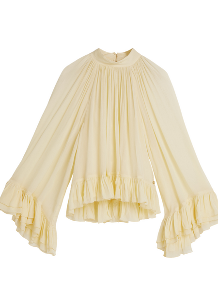 Josh V Josh V Oiva Blouse - Butter Yellow