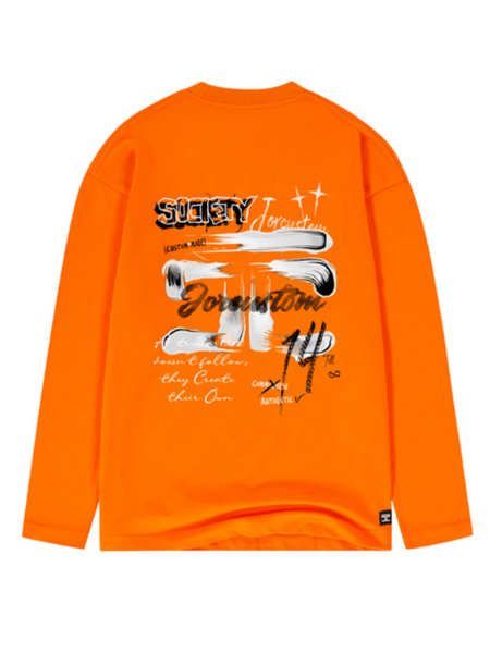 JorCustom Women KD-Artist2.0 Longsleeve T-Shirt - oranje