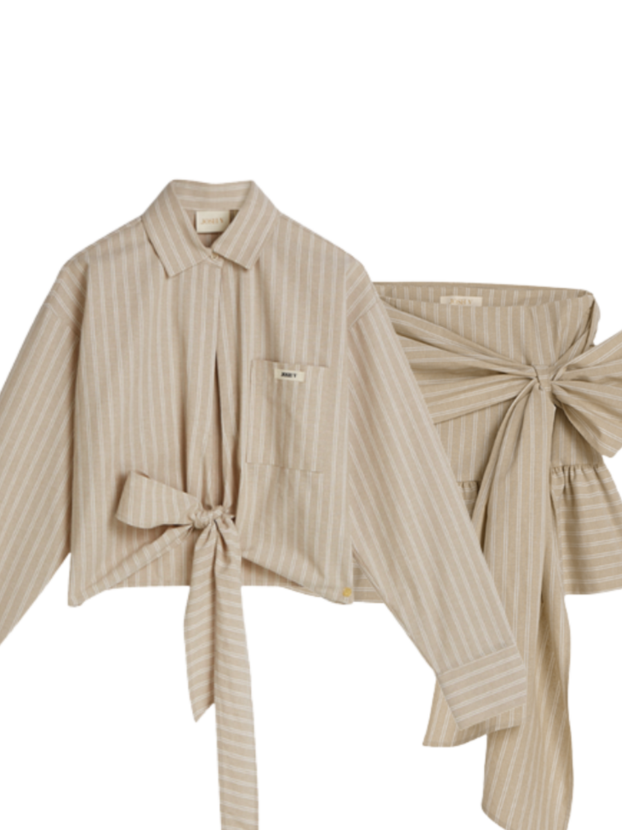 Josh V Josh V Banks Combi Set - Stone Stripe