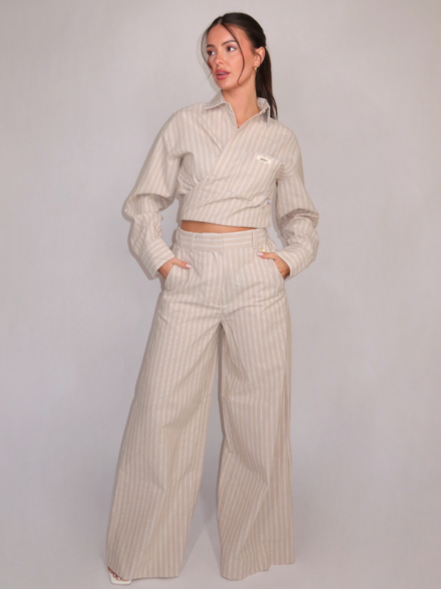 Josh V Josh V Inez Combi Set - Stone Stripe