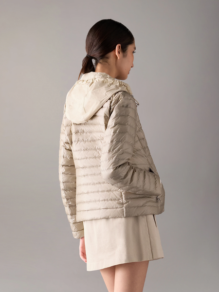 Moose Knuckles Moose Knuckles Women Cloud Walker Short Jacket - ALABASTER