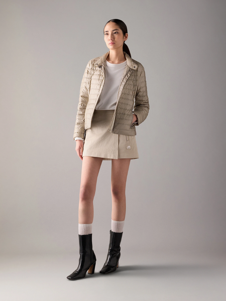 Moose Knuckles Moose Knuckles Women Cloud Walker Short Jacket - ALABASTER